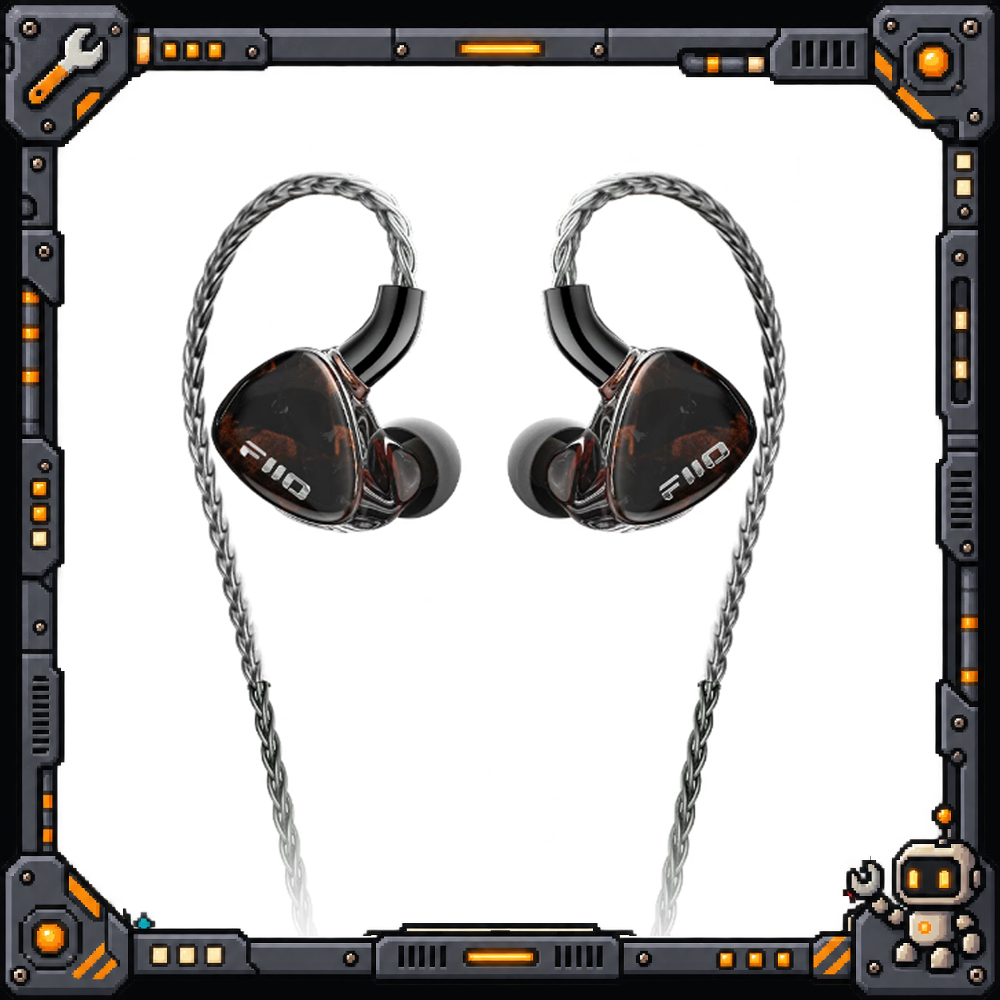 In Ear Monitor Iem - FiiO FX25, fones intra-auriculares híbridos com