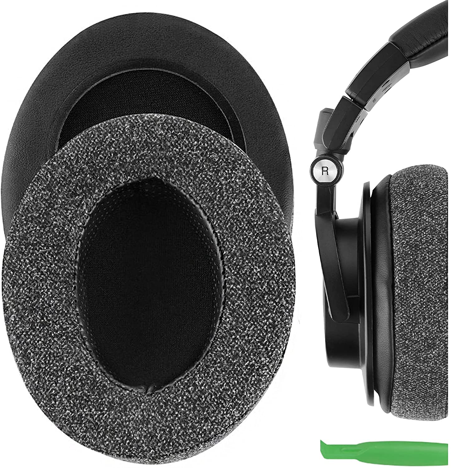 Audio Technica Headphone Ath-M20X - Almofadas de substituição em linho confortável