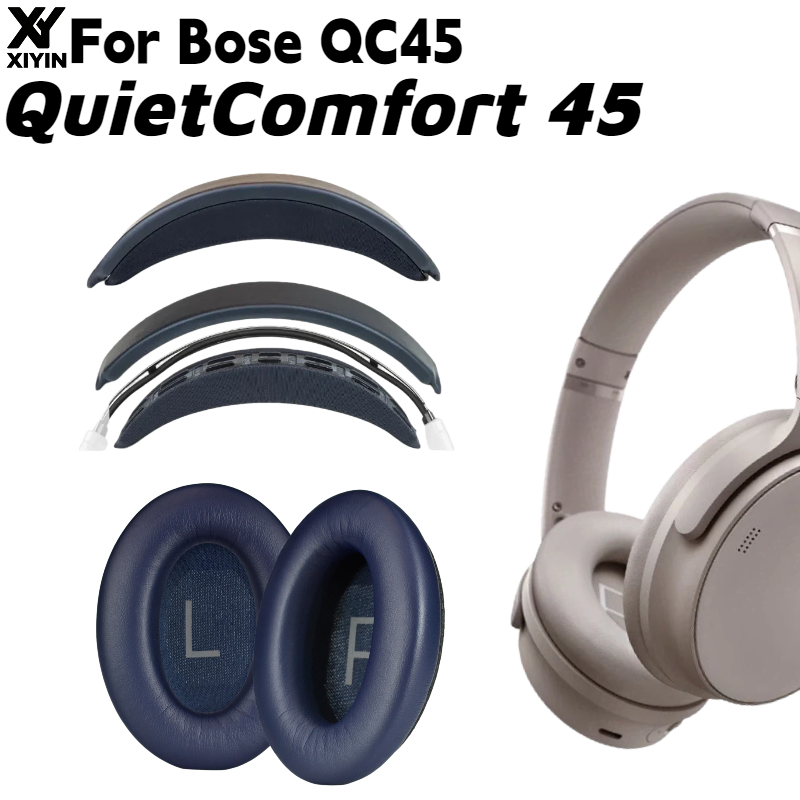 Almofadas de espuma com efeito - Bose Headphone Qc45 avaliação e preço