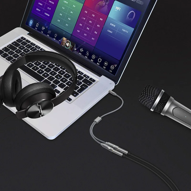 Divisor de Áudio para Headset  - Earphone Splitter Jack avaliação e preço