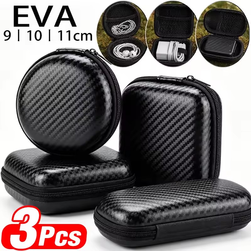 Estojo Organizador de Cabos e  - Headphone Case Hard avaliação e preço