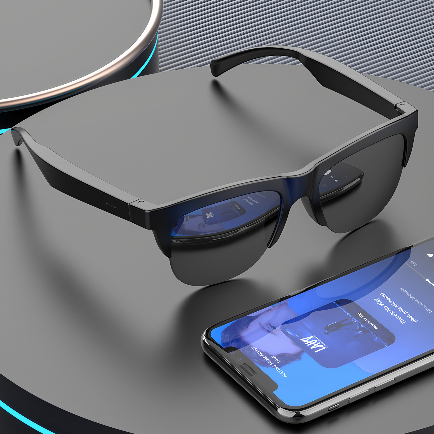Óculos de sol inteligentes com - Bluetooth Headset On Ear avaliação e preço